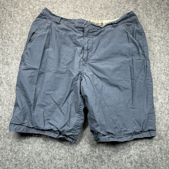 Vintage Reversible Shorts Mens 34 Blue/Green Plaid V/031000 Streetwear‎ Preppy - Picture 3 of 10